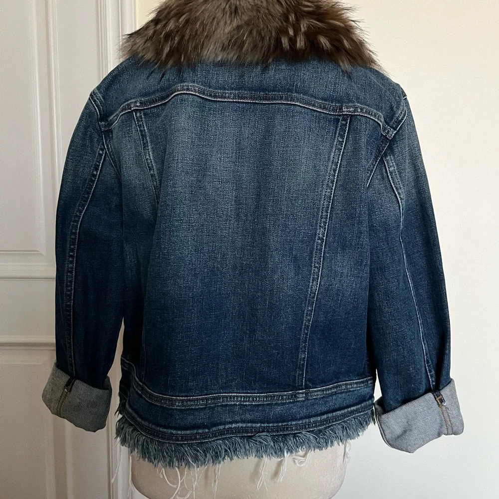 7 For All Mankind Women's Denim Jacket - Picture 2 of 6